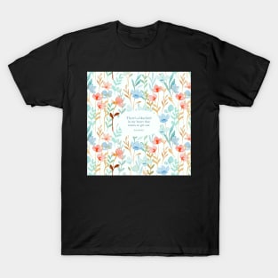 There's a bluebird in my heart that wants to get out - Bukowski T-Shirt